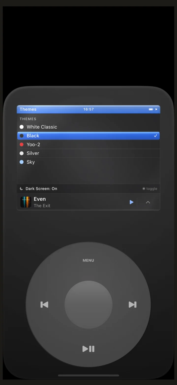 klikWheel theme selector